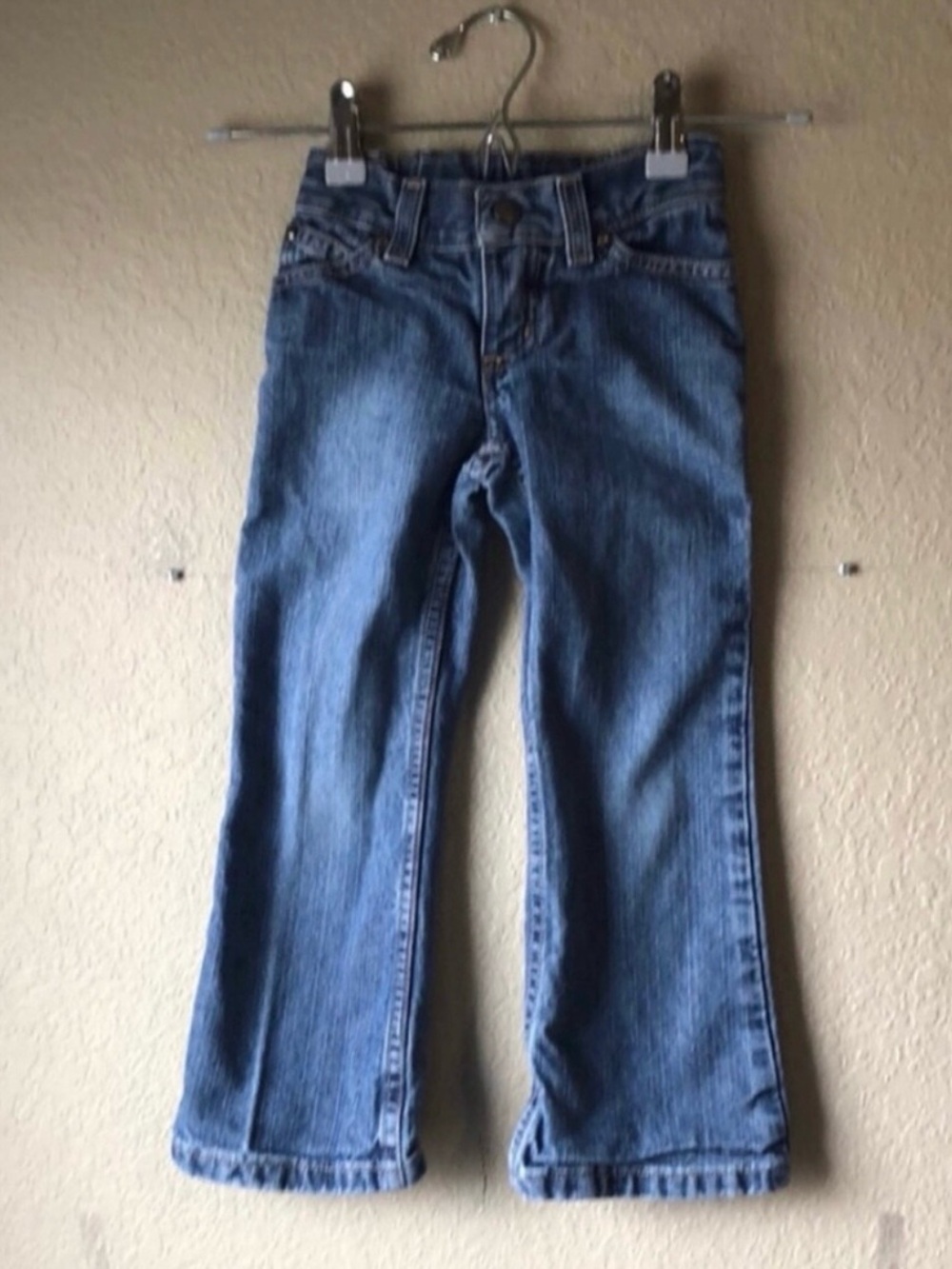 Sonoma Jeans Girls Vintage Y2K Denim Straight Leg Casual Retro Blue Jeans Size 4